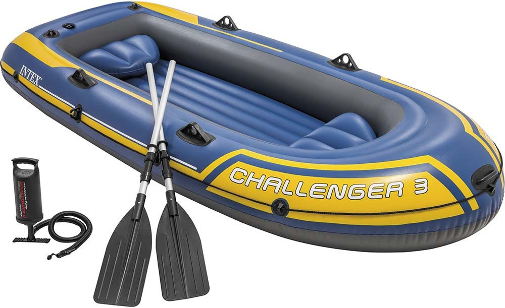 Φουσκωτή Βάρκα Challenger3 2.95x1.37x43 (3 Ατόμων) - Intex (68370NP)