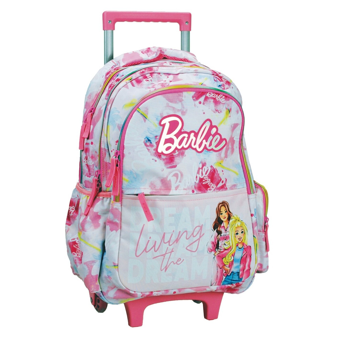 Gim Σχολική Τσάντα Τρόλεϊ Δημοτικού Barbie Paints (349-89074)