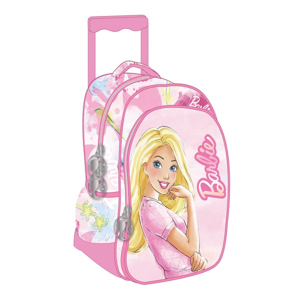 Gim Σχολική Τσάντα Τρόλεϊ Νηπιαγωγείου Barbie Paints (349-89072)