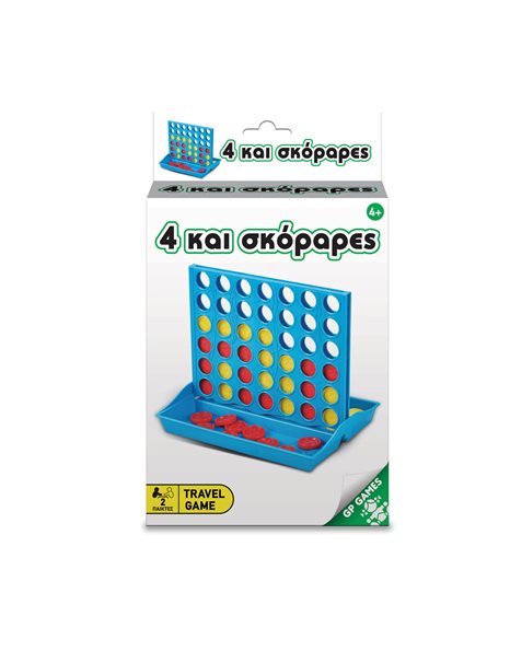 Giochi Preziosi Επιτραπέζιο Ταξιδίου 4 & Σκόραρες (TAV00000)