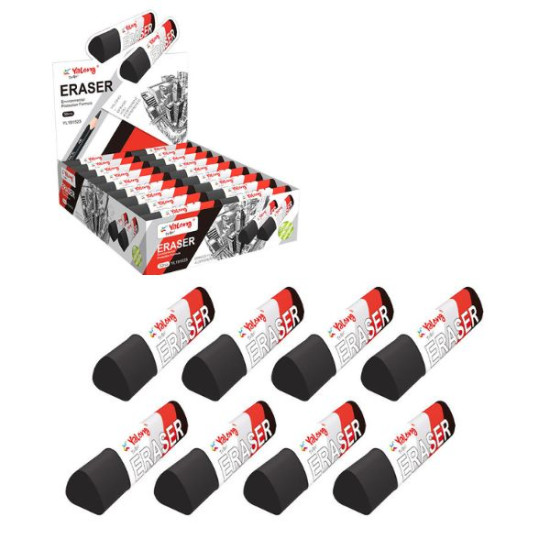 Γόμα Τριγωνική Μαύρη 4Β