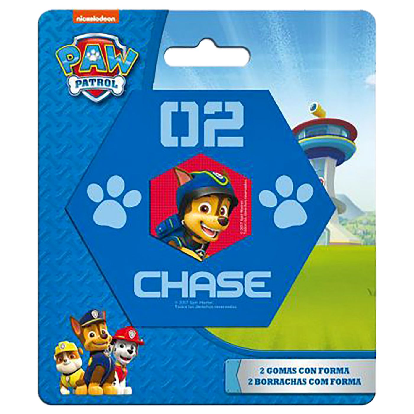 Γόμες Paw Patrol Σετ 2 τμχ (60-804)