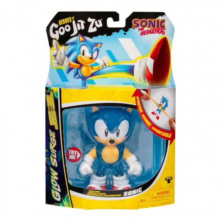 Goo Jit Zu Glow Surge Sonic The Hedgehog - 4 Σχέδια (GJN05000)