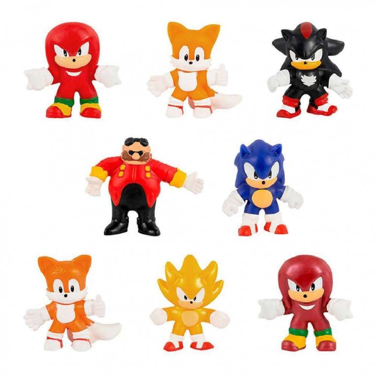 Goo Jit Zu Minis Φιγούρα Sonic Τhe Hedgehog - 8 Σχέδια (GJN01000)