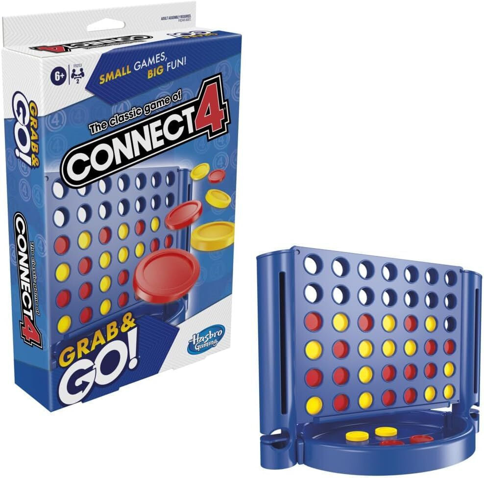 Hasbro Επιτραπέζιο Connect 4 Grab And Go (F8253)