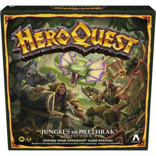 Hasbro Επιτραπέζιο HeroQuest Jungles Jungles of Delthrak Quest Pack (F9907)