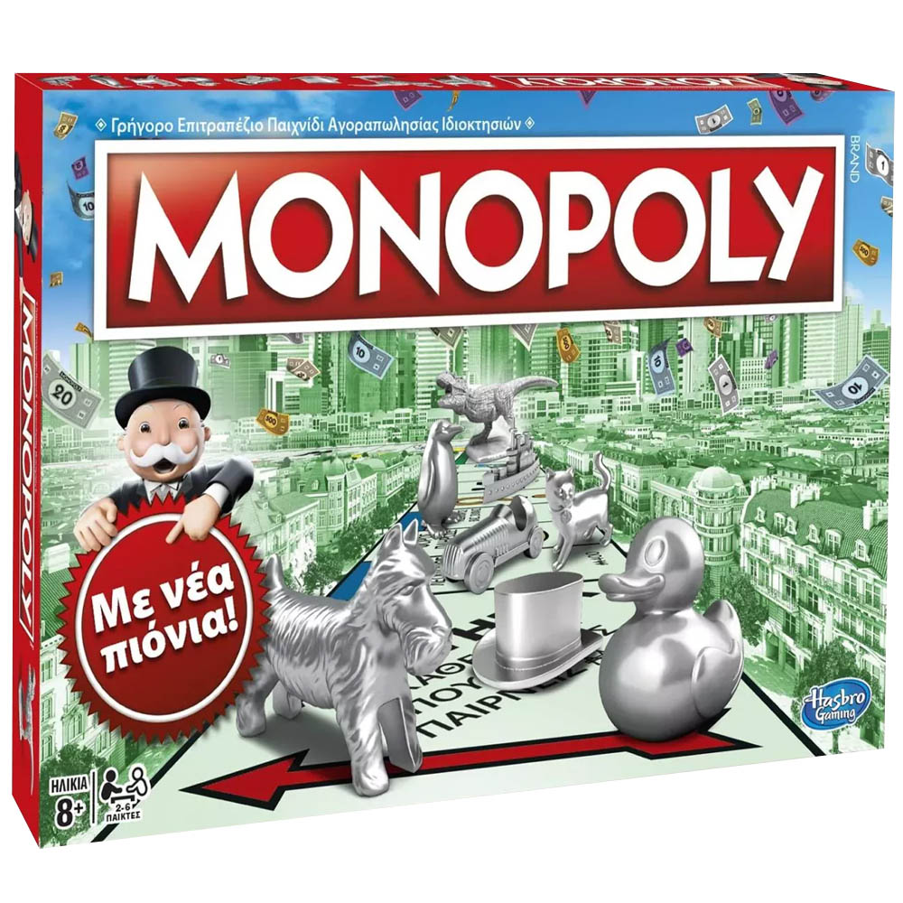 Hasbro Επιτραπέζιο Monopoly Classic (C1009)