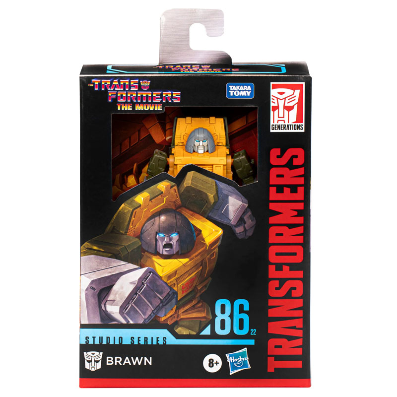 Hasbro Φιγούρα Transformers Studio Series Deluxe 86 Brawn 11cm (E0701/F7236)