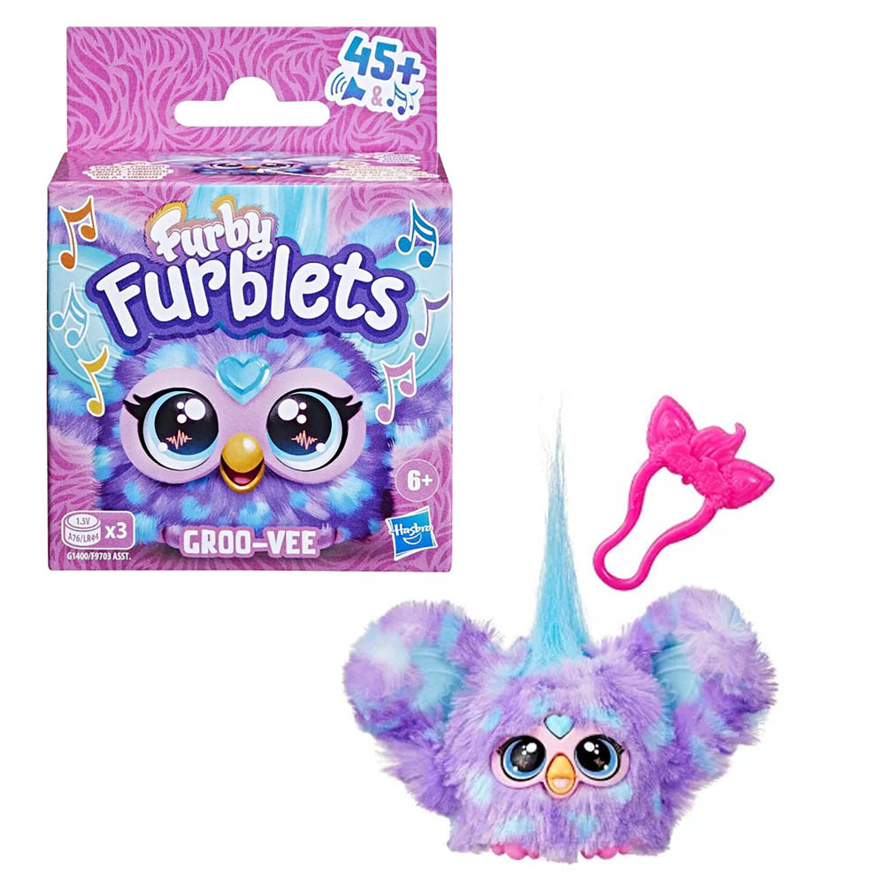 Hasbro Furby Furblets Λούτρινο 5εκ. Groo-Vee (F9703/G1400)