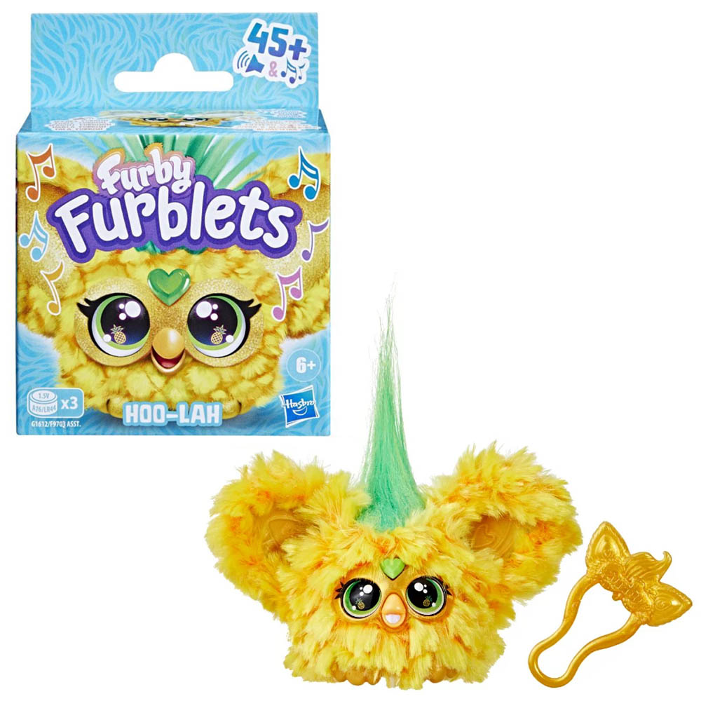 Hasbro Furby Furblets Λούτρινο 5εκ. Hoo-Lah (F9703/G1612)