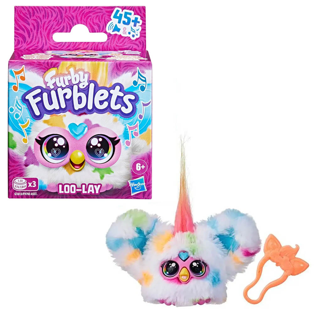 Hasbro Furby Furblets Λούτρινο 5εκ. Loo-Lay (F9703/G1613)