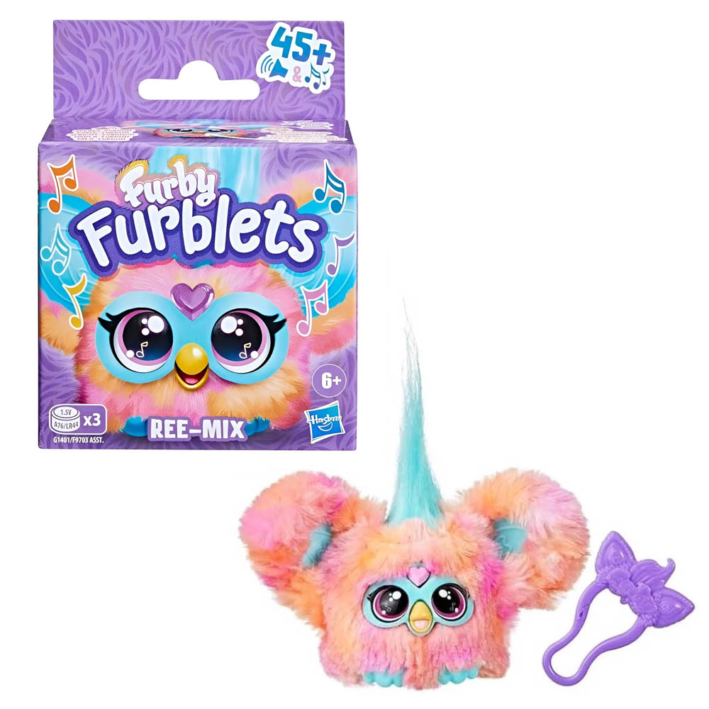 Hasbro Furby Furblets Λούτρινο 5εκ. Ree-Mix (F9703/G1401)