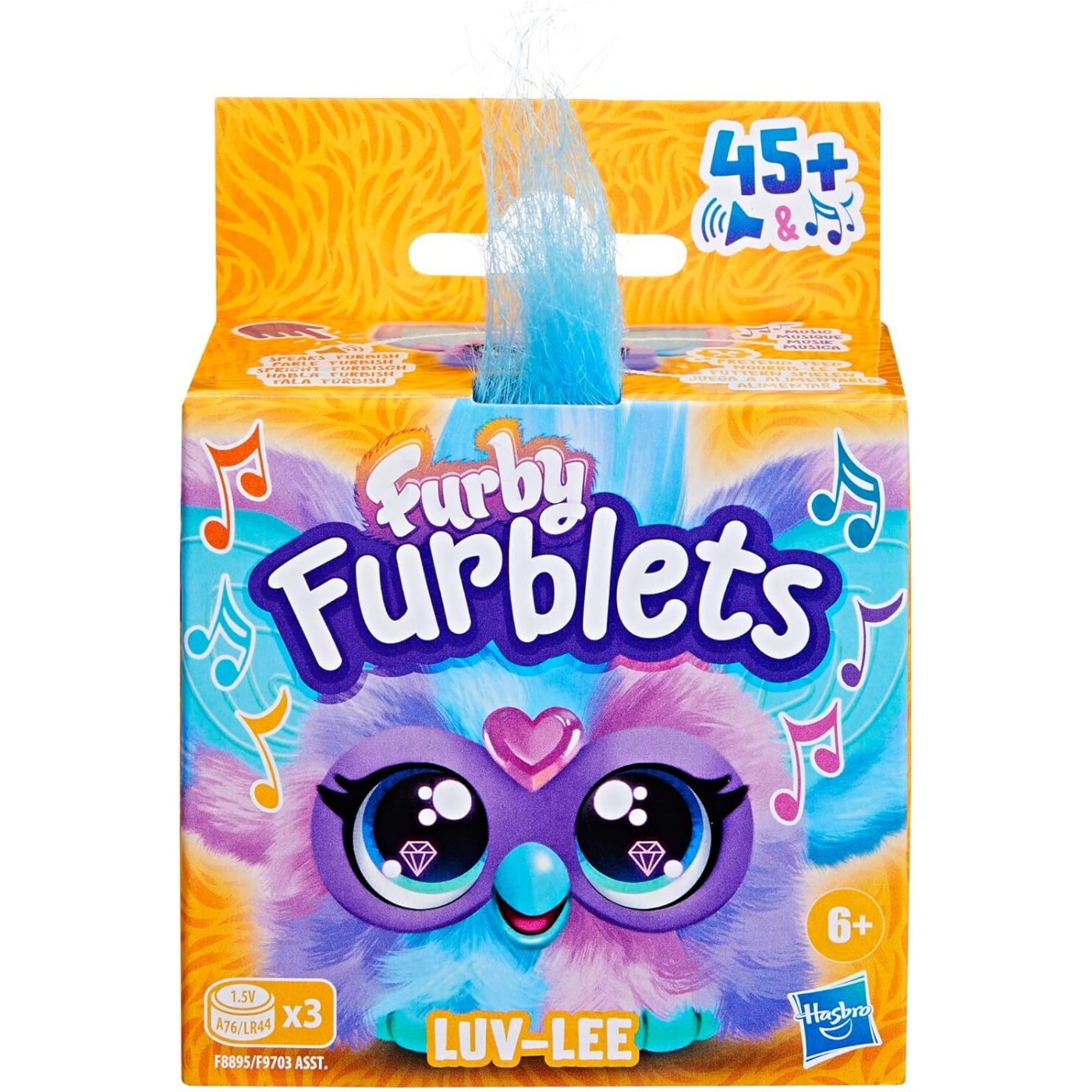 Hasbro Λούτρινο Furby Furblets Luv-Lee Mini Electronic 5cm (F9703/F8895)