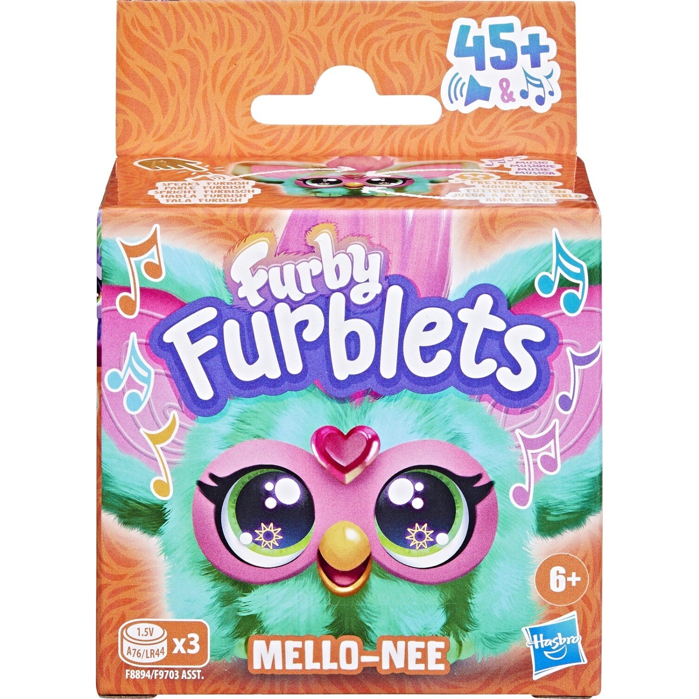 Hasbro Λούτρινο Furby Furblets Mello-Nee Mini Electronic 5cm (F9703/F8894)