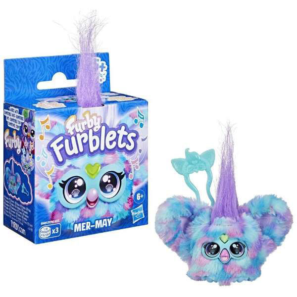 Hasbro Λούτρινο Furby Furblets Mer-May Mini Electronic 5cm (F9703/G0401)