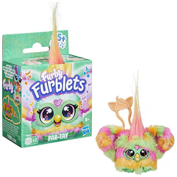 Hasbro Λούτρινο Furby Furblets Par-Tay Mini Electronic 5cm (F9703/G0400)