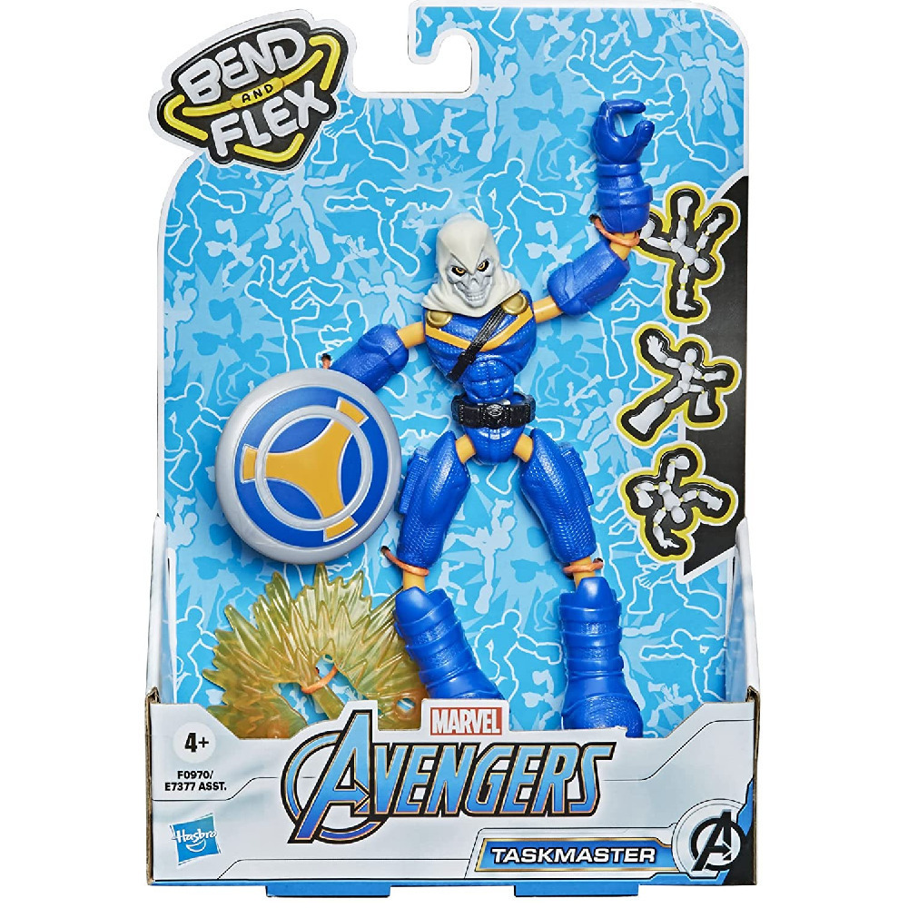 Hasbro Marvel Avengers Bend & Flex Φιγούρα Δράσης 15εκ. - Taskmaster