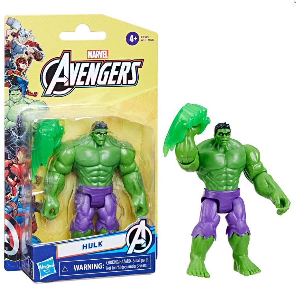 Hasbro Marvel Avengers: Epic Hero Series - Hulk Deluxe Action Figure (10cm) (F9339)