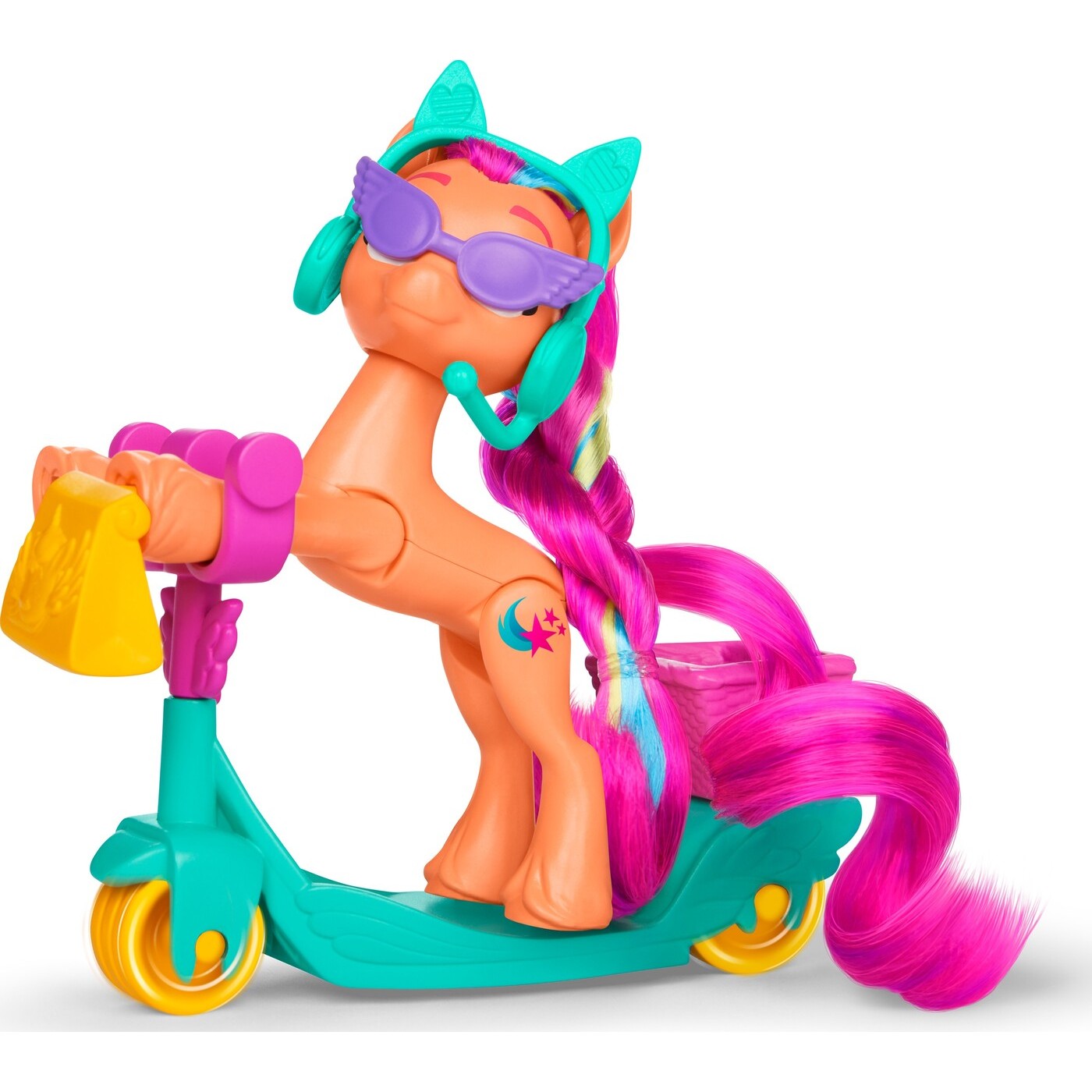 Hasbro My Little Pony Tell Your Tale Rolling Scooter Sunny Starscout (F8725/F8737)