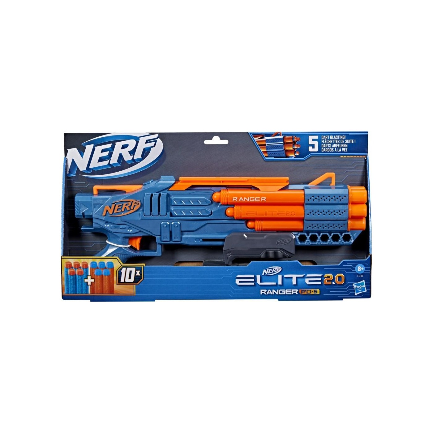 Hasbro Nerf Elite 2.0 Ranger Pd 5 (F4186EU4)