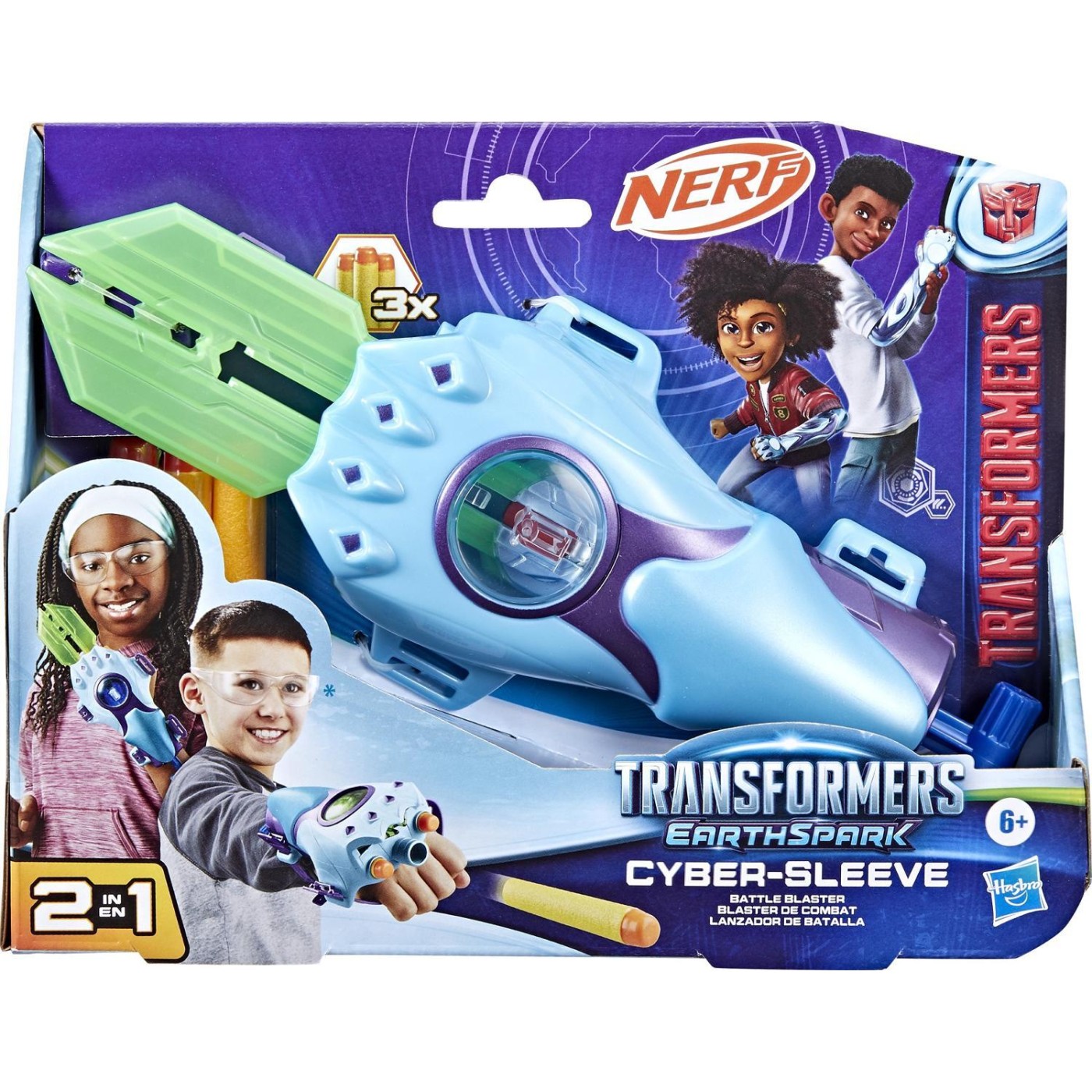 Hasbro Nerf Transformers Earthspark Cybersleeve Roleplay (F8441)