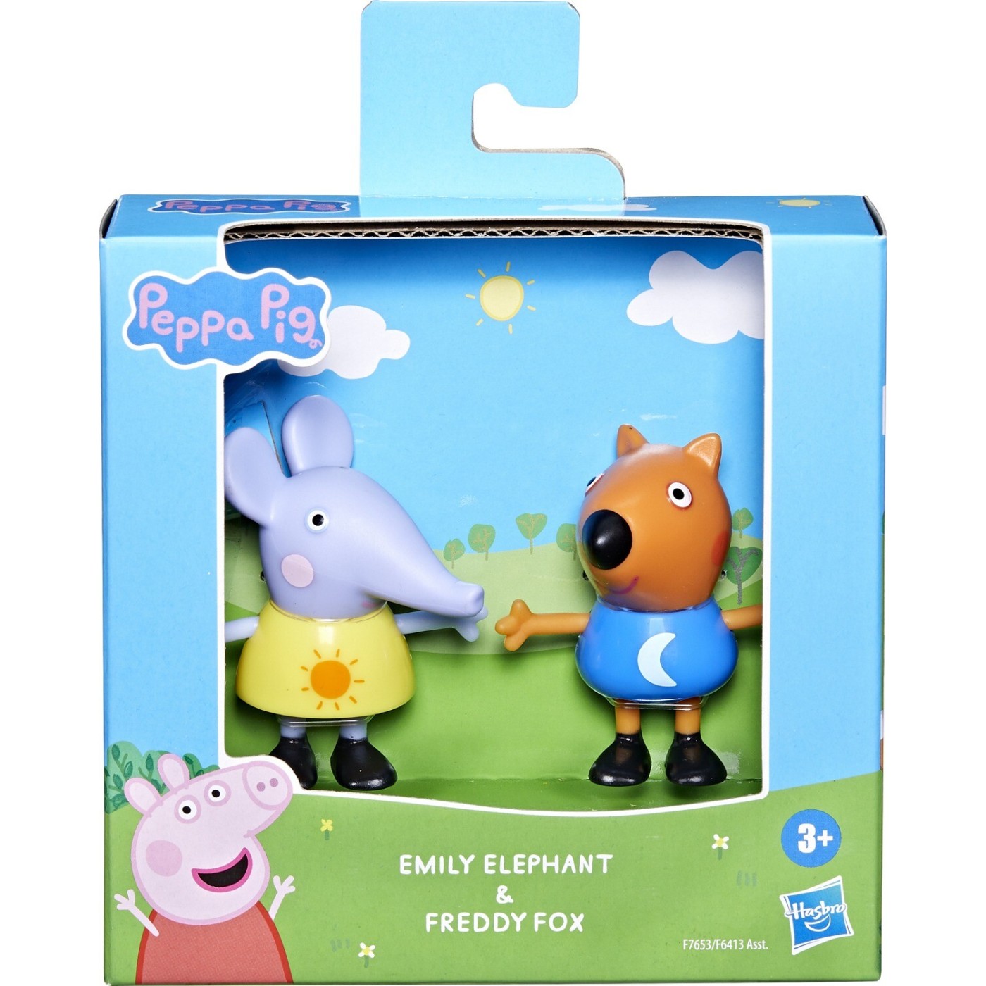 Hasbro Peppa Pig - Emily Elephant & Freddy Fox (F6413/F7653)