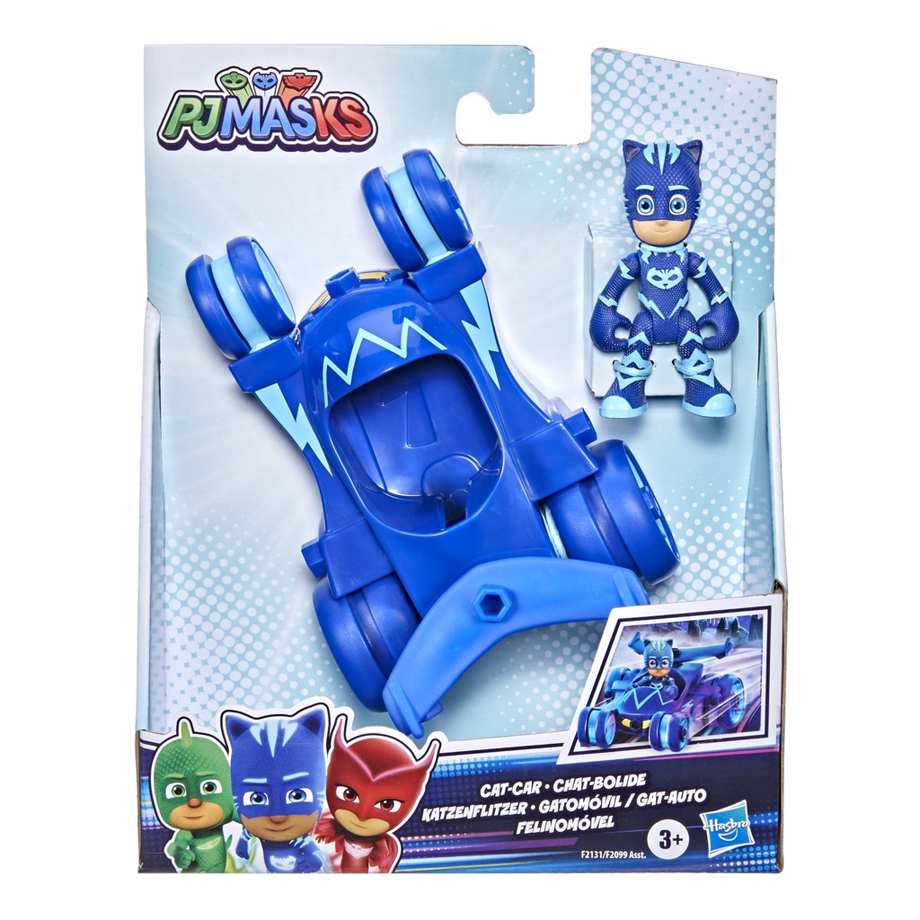 Hasbro PJ Masks Φιγούρα Catboy Με Όχημα Catcar (F2099 / F2131)