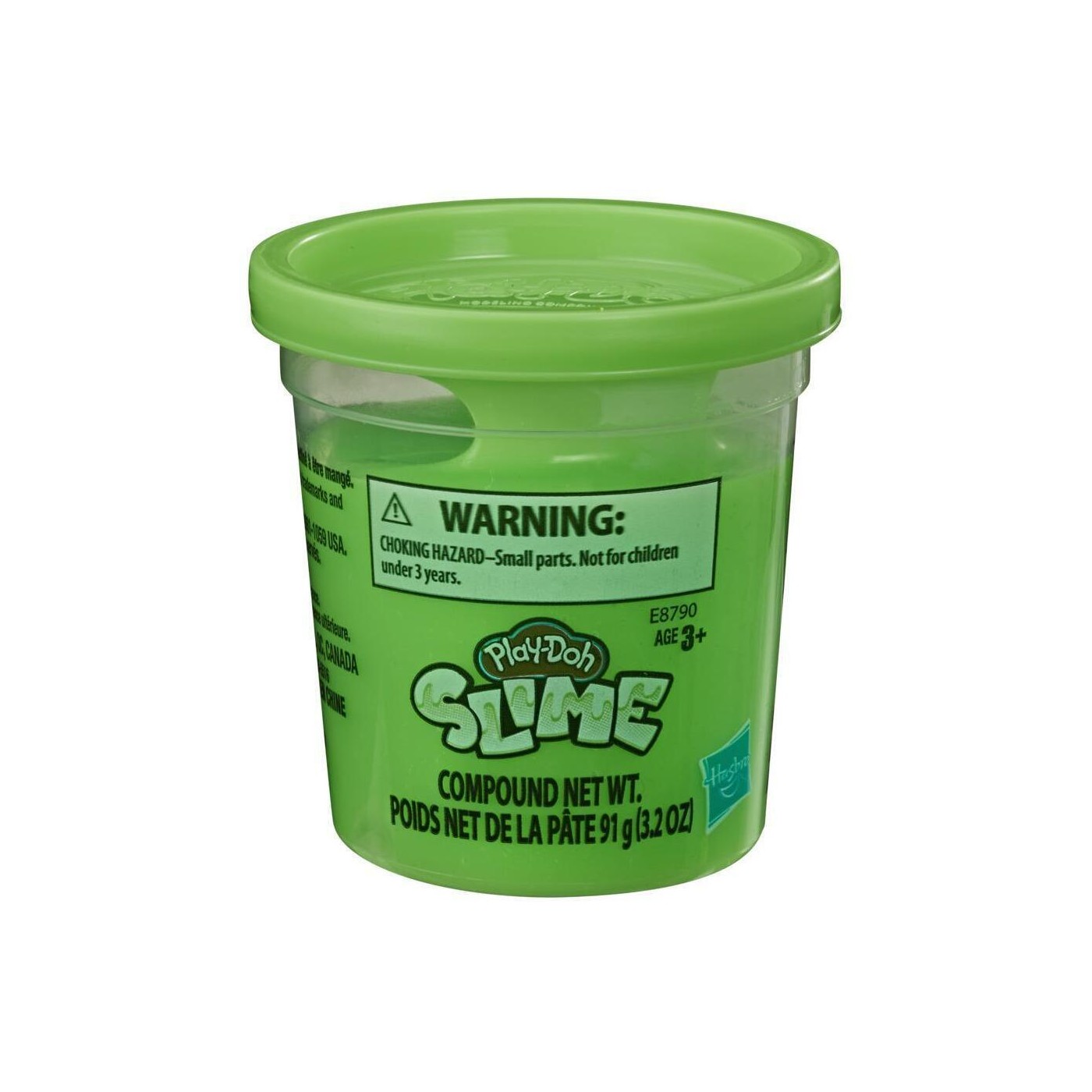 Hasbro Play-Doh Brand Slime Single Πράσινο (E8790/E8802)