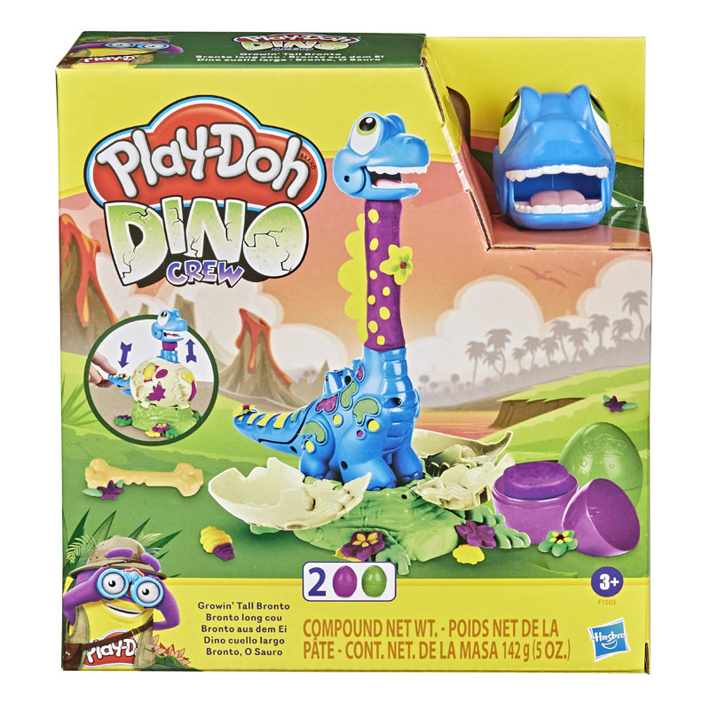 Hasbro Play-Doh Dino Crew Growin Tall Bronto (F1503)