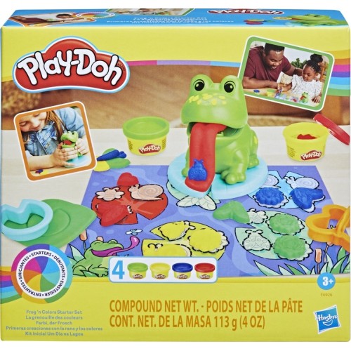 Hasbro Play-Doh Frog And Colors Starter Set (F6926)