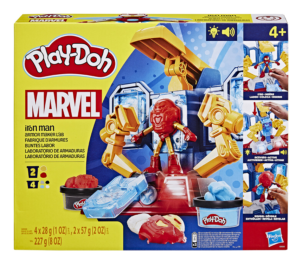 Hasbro Play-doh Iron Man Armor Maker Lab (G0035)