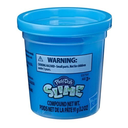 Hasbro Play-Doh Slime Single Μπλε (E8790/E8804)