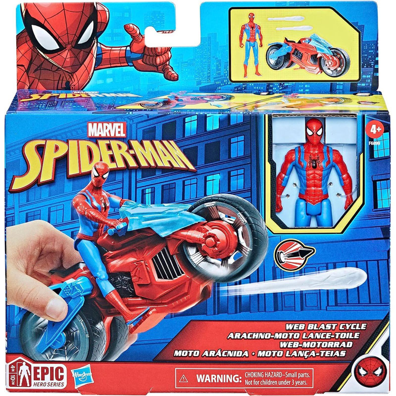 Hasbro Spider-Man - Web Blast Cycle (F6899)