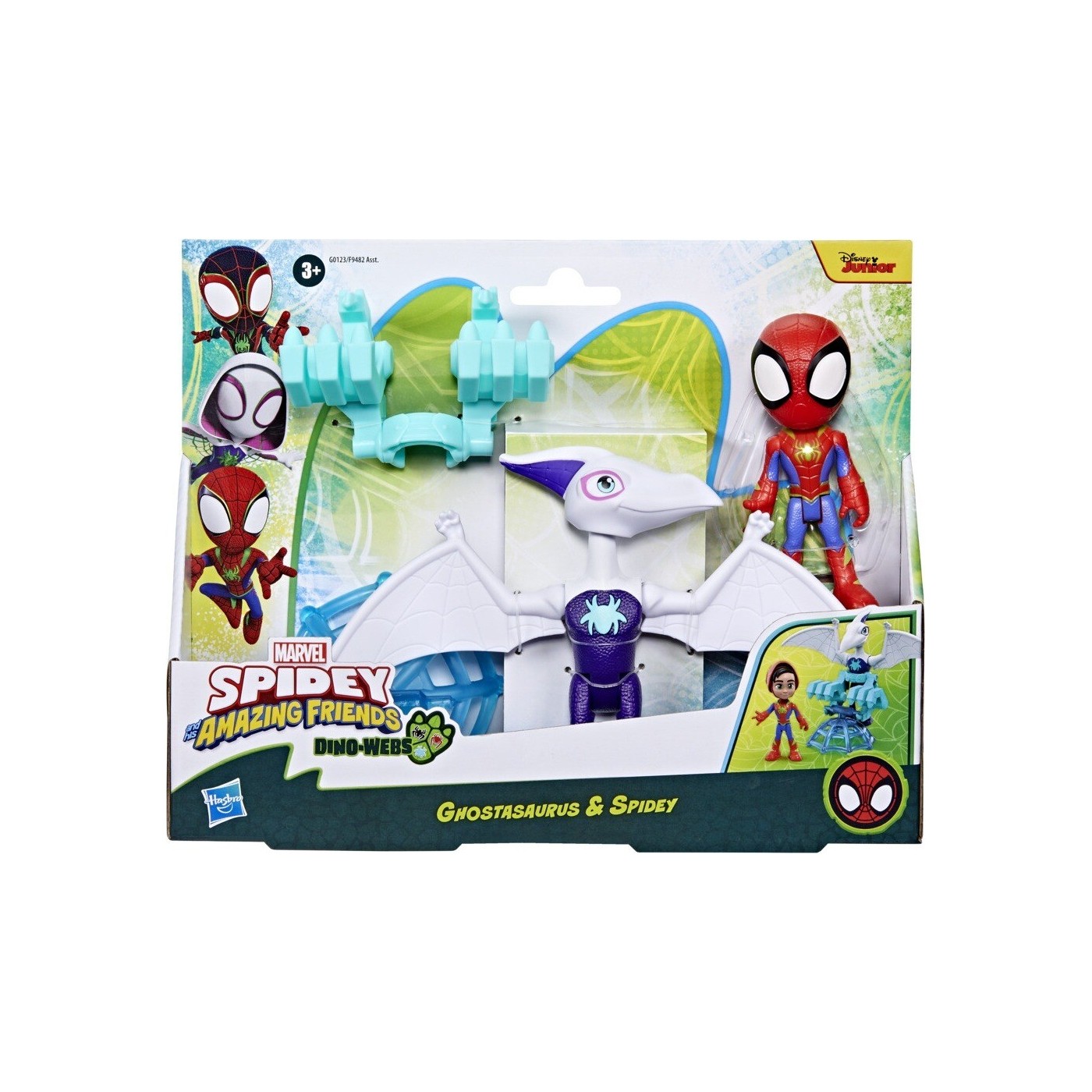 Hasbro Spiderman Marvel Spidey and His Amazing Friends Ghostasaurus and Spidey (F9482/G0123)