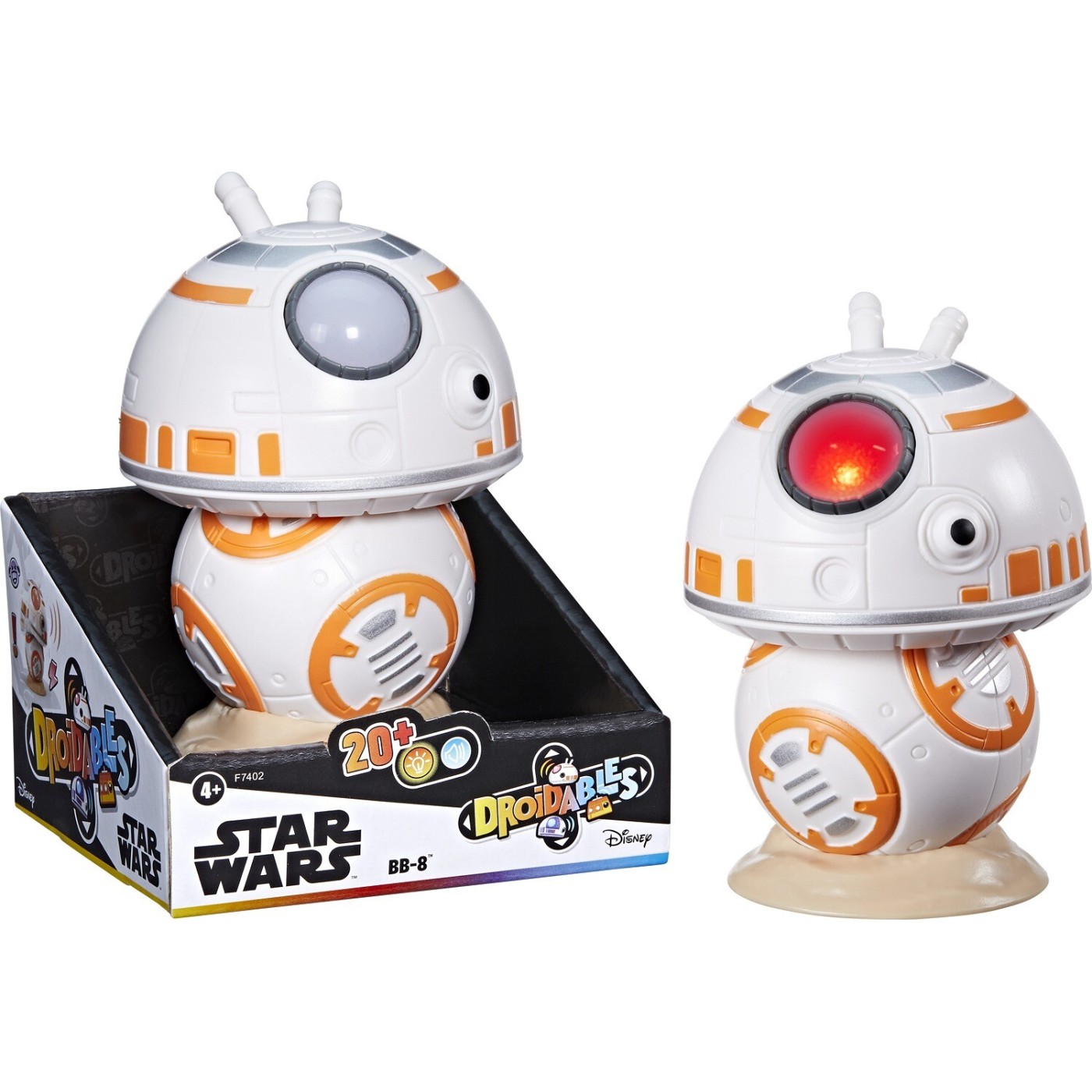 Hasbro Star Wars Διαδραστικό Παιχνίδι BB-8 10 Cm (F6863/F7402)