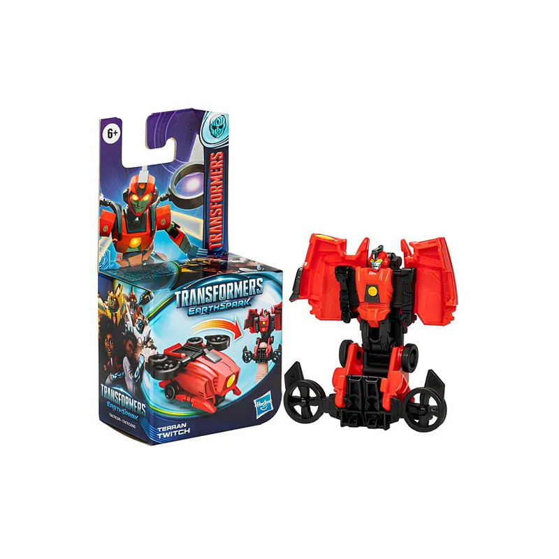 Hasbro Transformers EarthSpark Tacticon Terran Twitch 6cm (F6228/F8659)