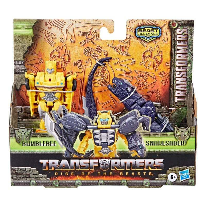 Hasbro Transformers Rise Of The Beast Combiner 2PK Bumblebee-Snarlsaber (F3898/F4617)