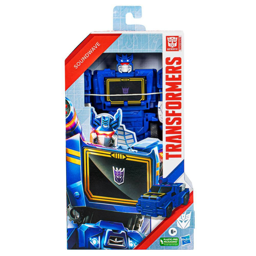 Hasbro Transformers – Gen Authentics Titan Changer, Soundwave (E5883/F6761)