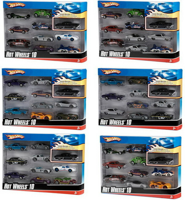 Hot Wheels Αυτοκινητάκια Σετ Των 10 (54886)