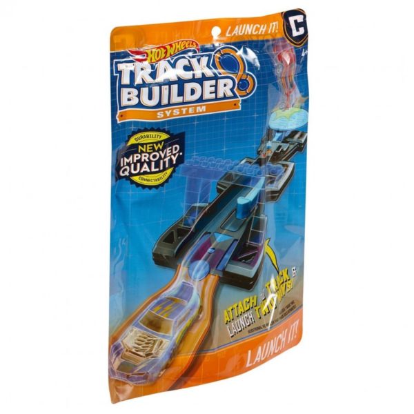 Hot Wheels Track Builder Launch It Σετ Με Αξεσουάρ (DLF01)