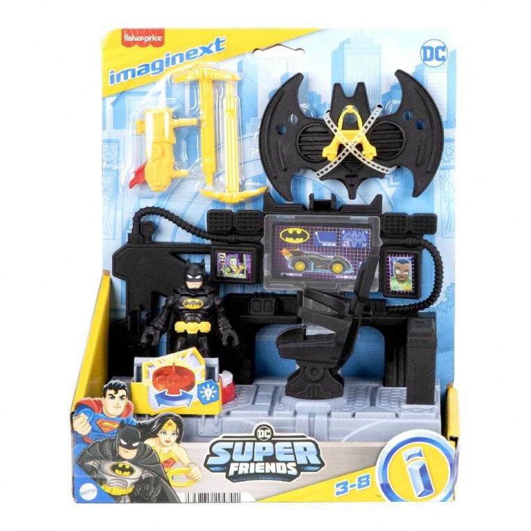 Imaginext DC Super Friends Κέντρο Ελέγχου Batman (JFD93)