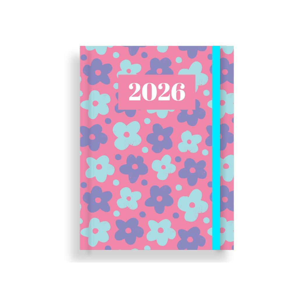 Ημερολόγιο Ημερήσιο 2026 River 17x12cm 4 Χρώματα (000587116)