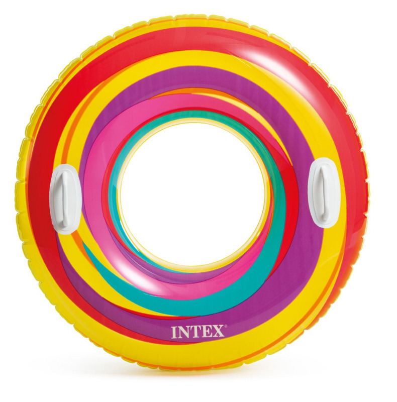 Intex Ρόδα Με Λαβές Φουσκωτή Σαμπρέλα Θαλάσσης με Χειρολαβές 91cm (59256 )