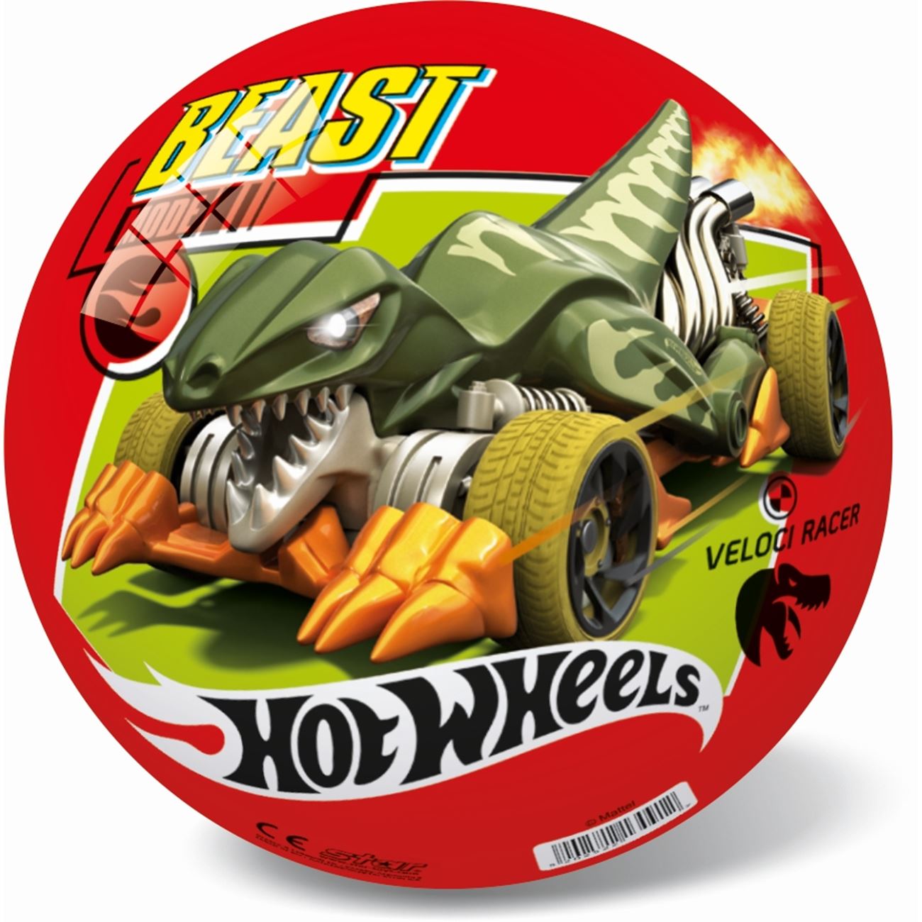 John Hellas Μπάλα 230mm Hot Wheels (50307)