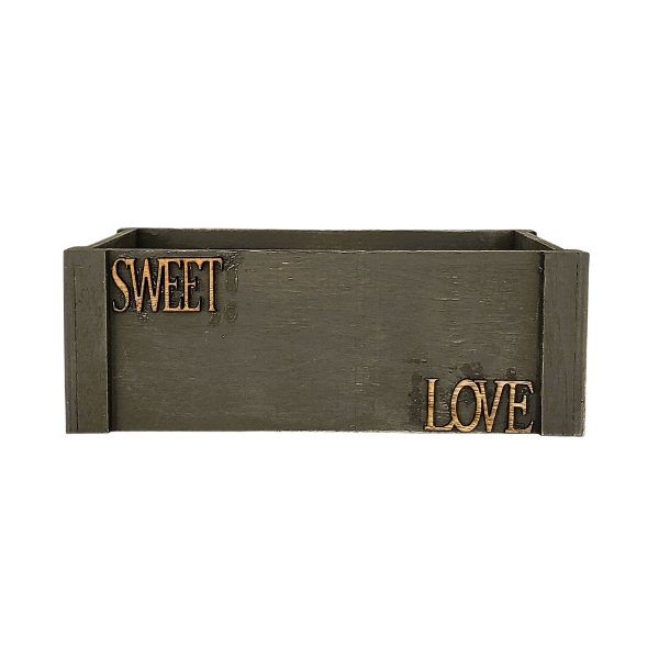 Καφάσι Διακοσμητικό Ξύλινο Sweet Love