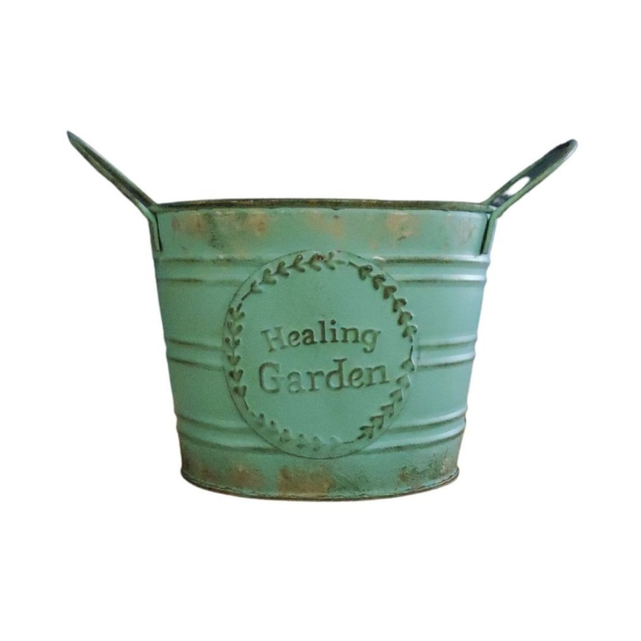 Κασπώ Μεταλλικό Τιρκουαζ 14X11X11cm