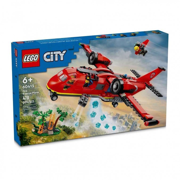 LEGO City Fire Rescue Plane (60413)