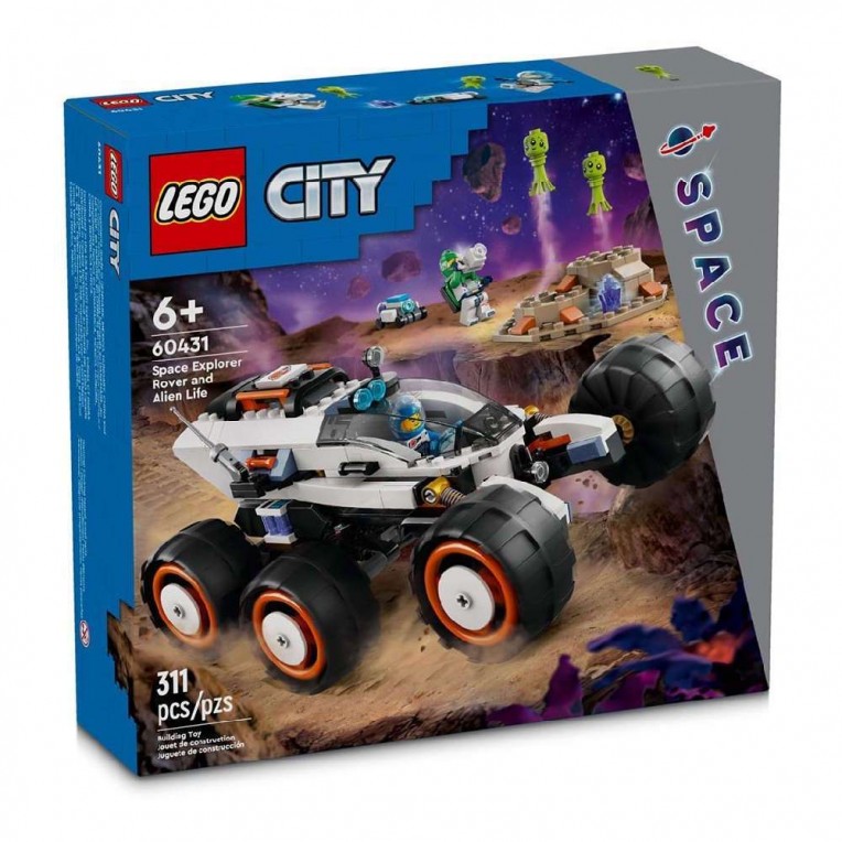 Lego City Space Explorer Rover and Alien Life (60431)