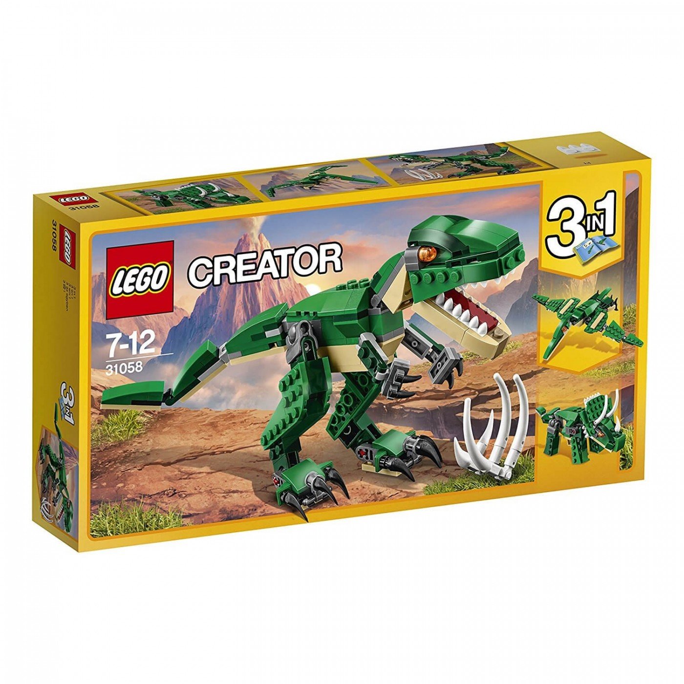 LEGO Creator Πανίσχυροι Δεινόσαυροι (31058)