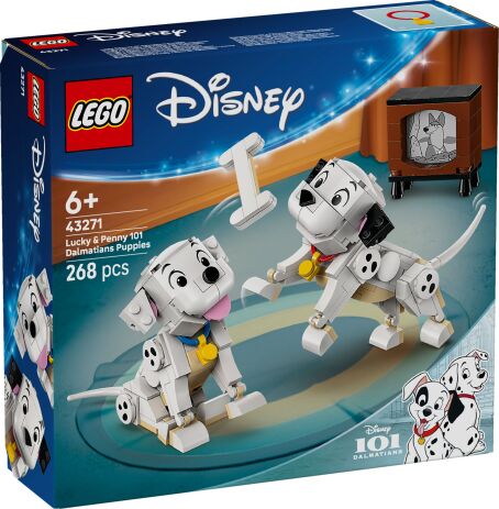 LEGO Disney Lucky & Penny 101 Dalmatians Puppies (43271)